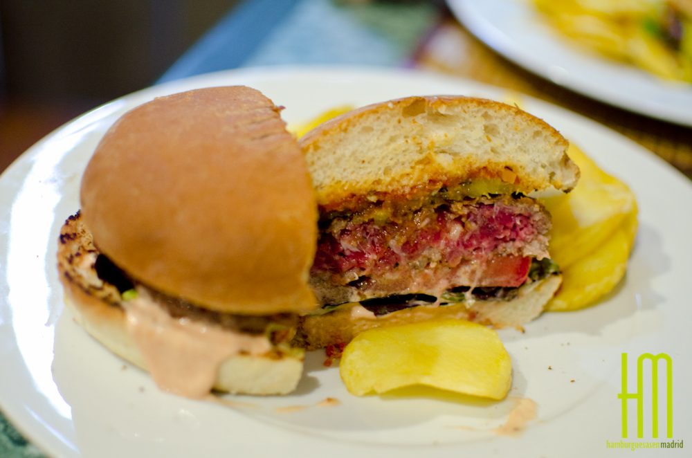 Detalle Corte Burger La Pasa