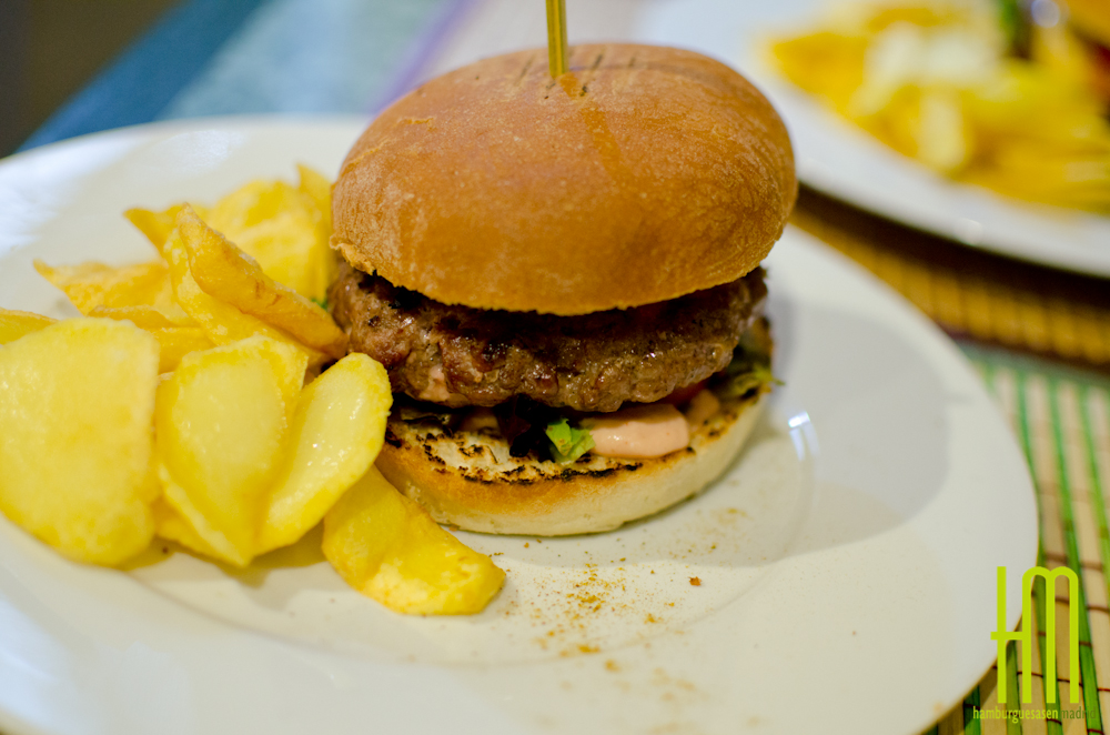 Hamburguesa Exotica La Pasa