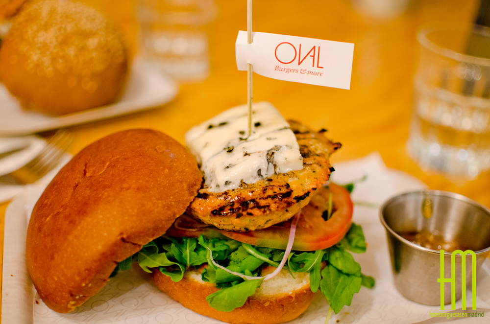 Hamburguesa de Pollo Oval