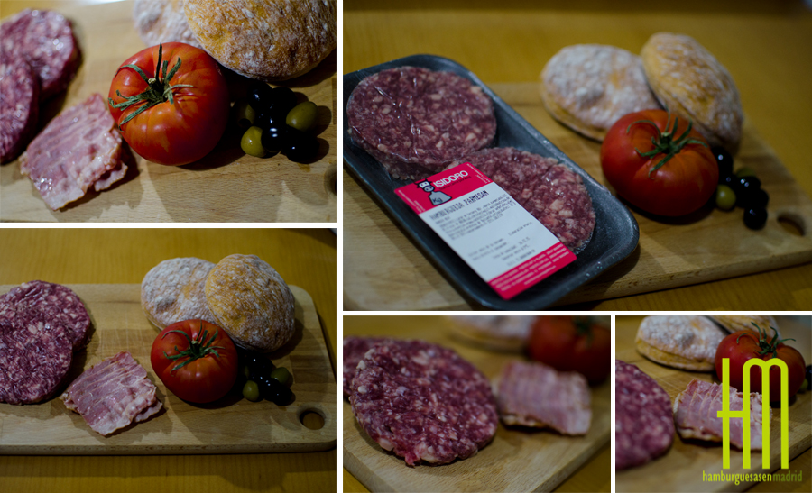 Collage Burger Parmesana