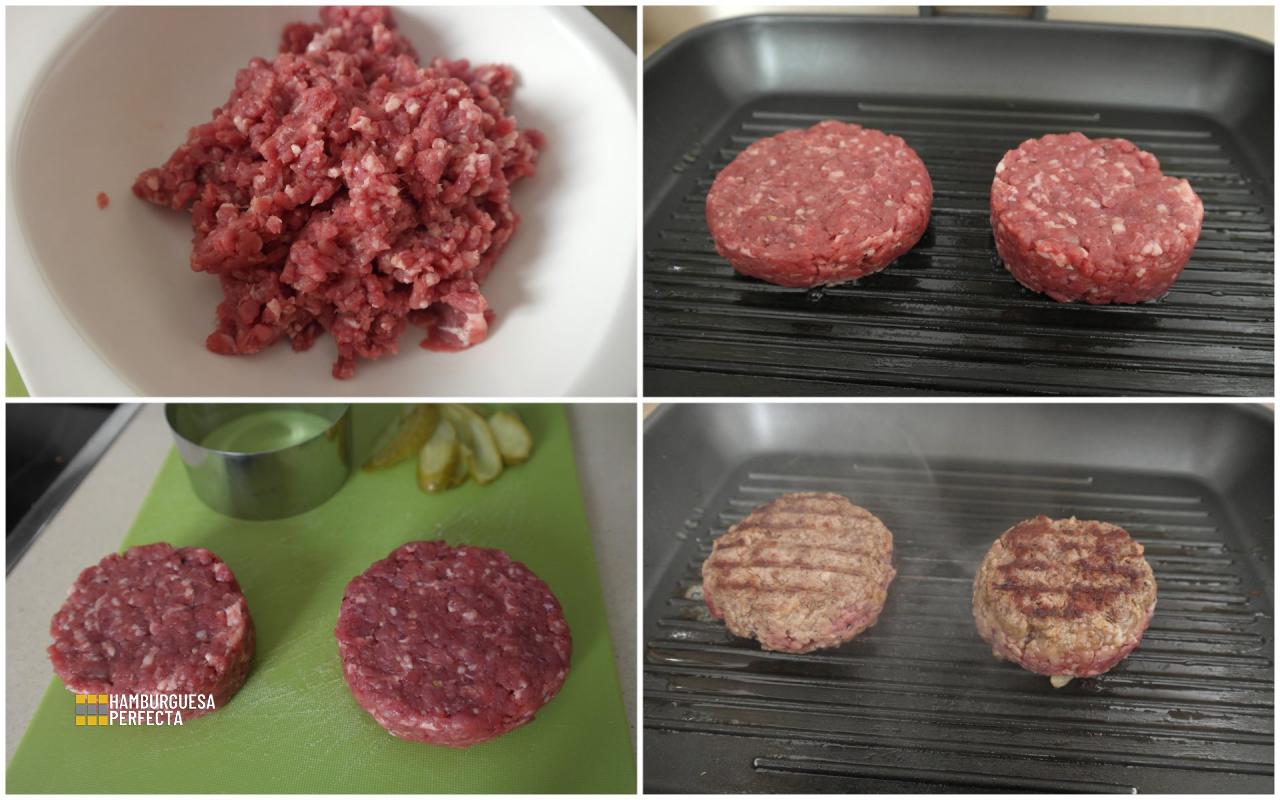 Collage Carne Burger