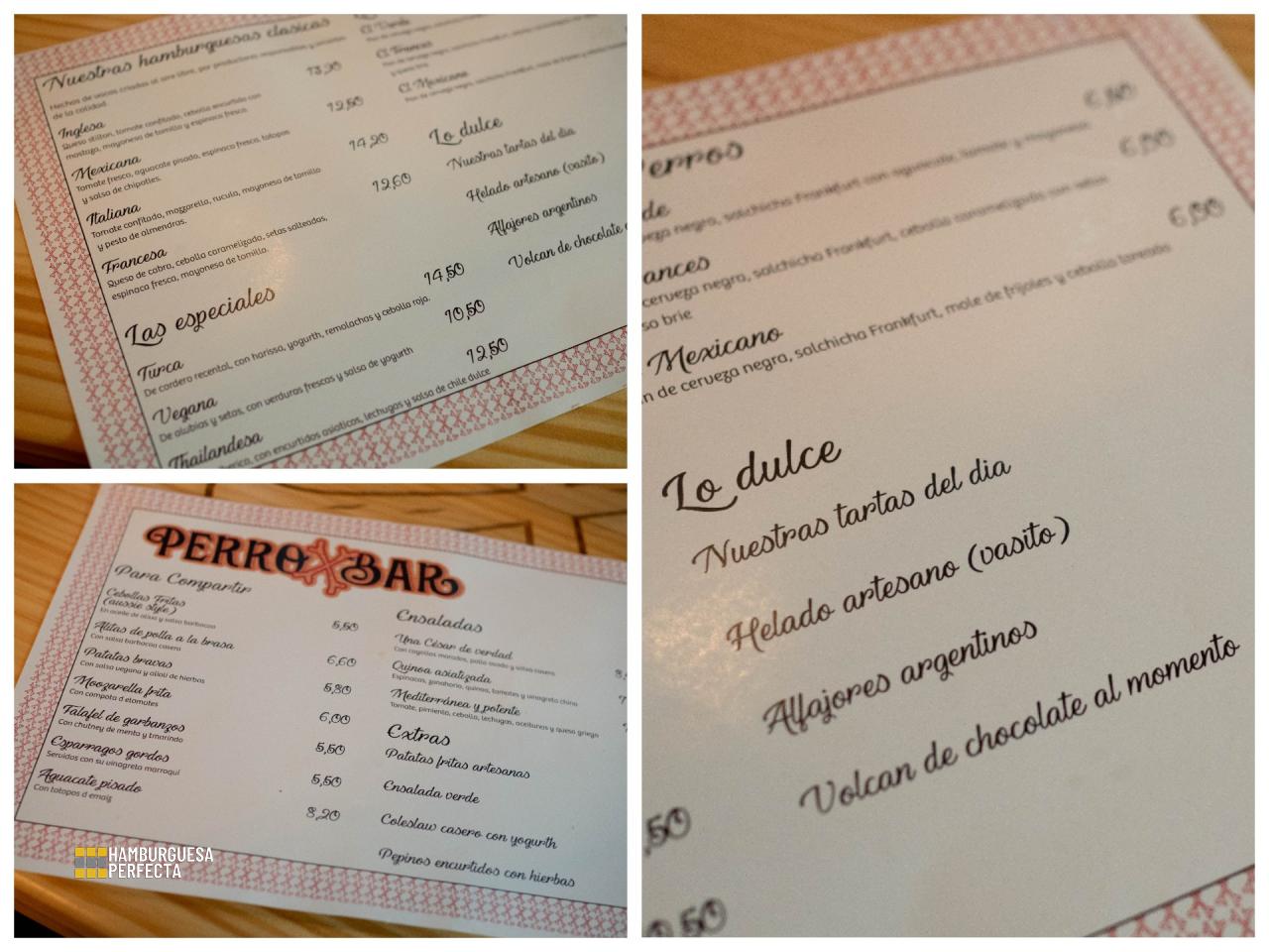 Collage Carta Perro Bar