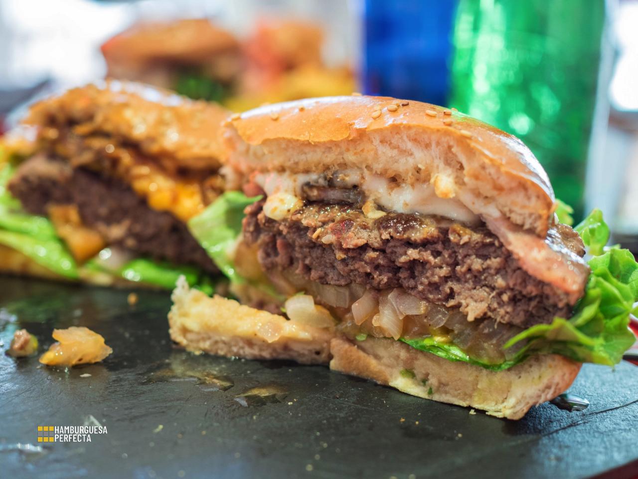 Detalle Corte Burger Green Club