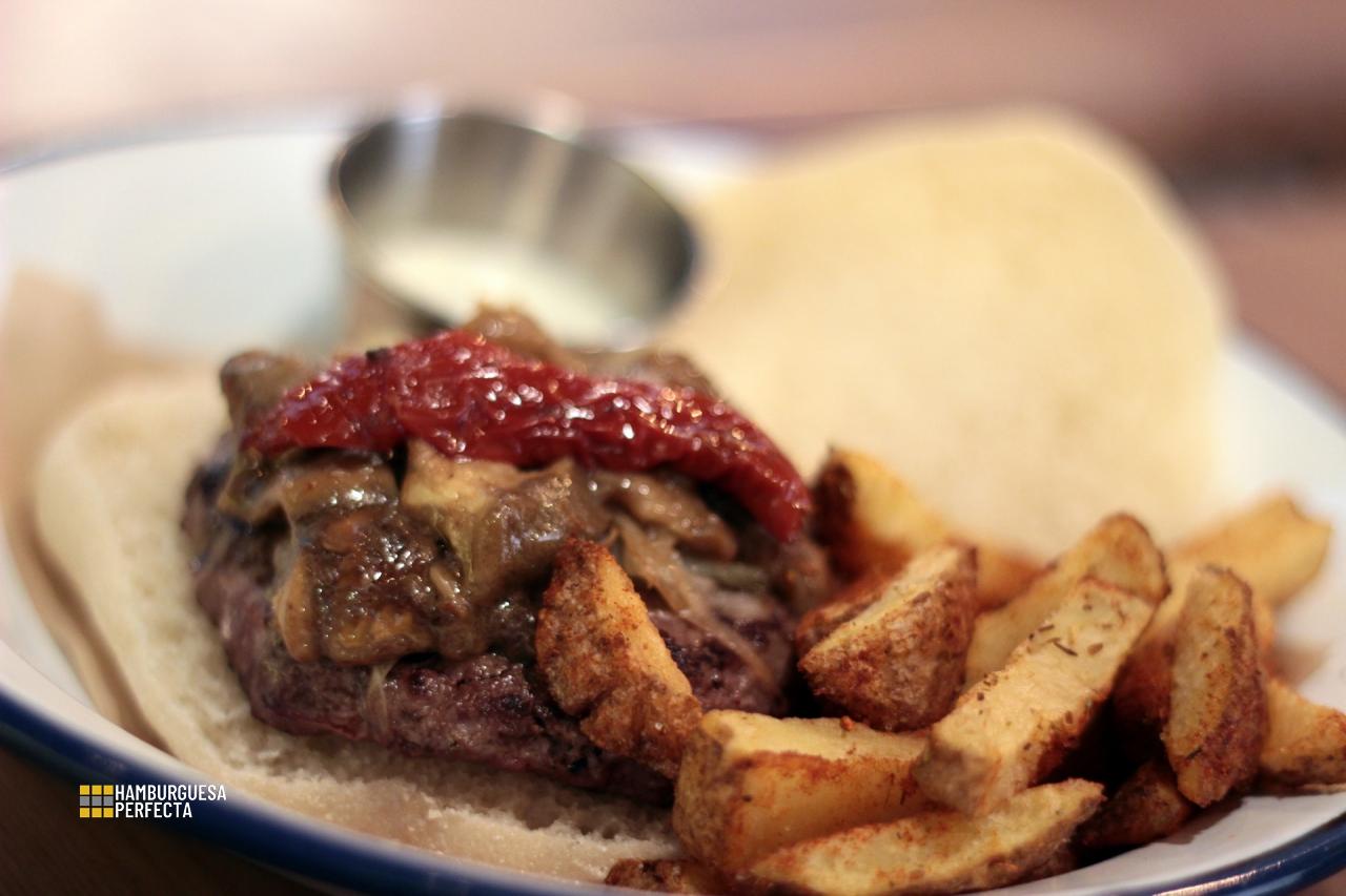 Hamburguesa de Boletus Mamávaca