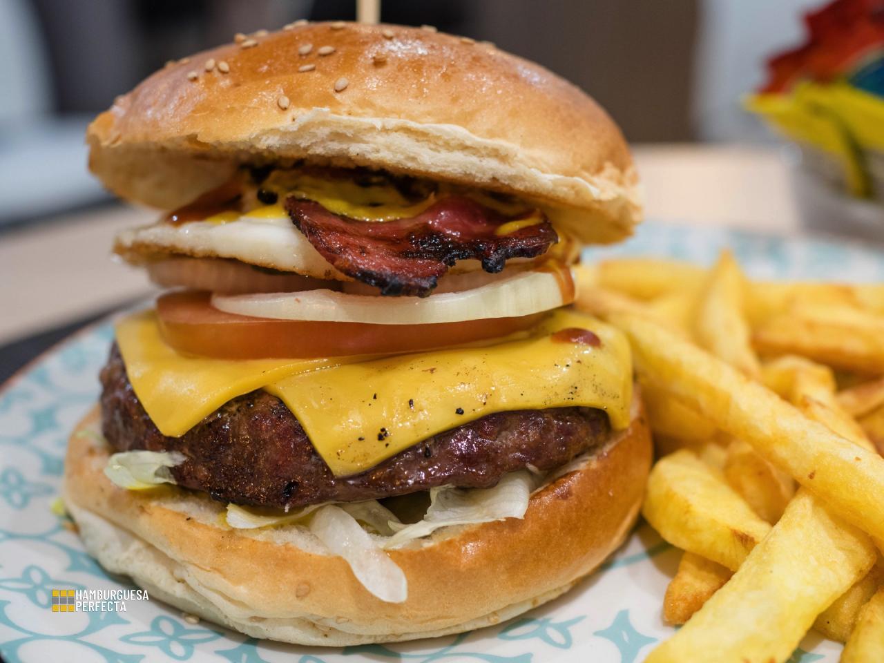 Hamburguesa Orson Wells Mayes Madrid