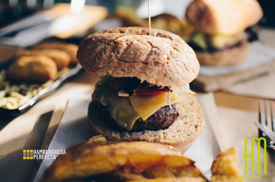 Burger Menta y Cilantro