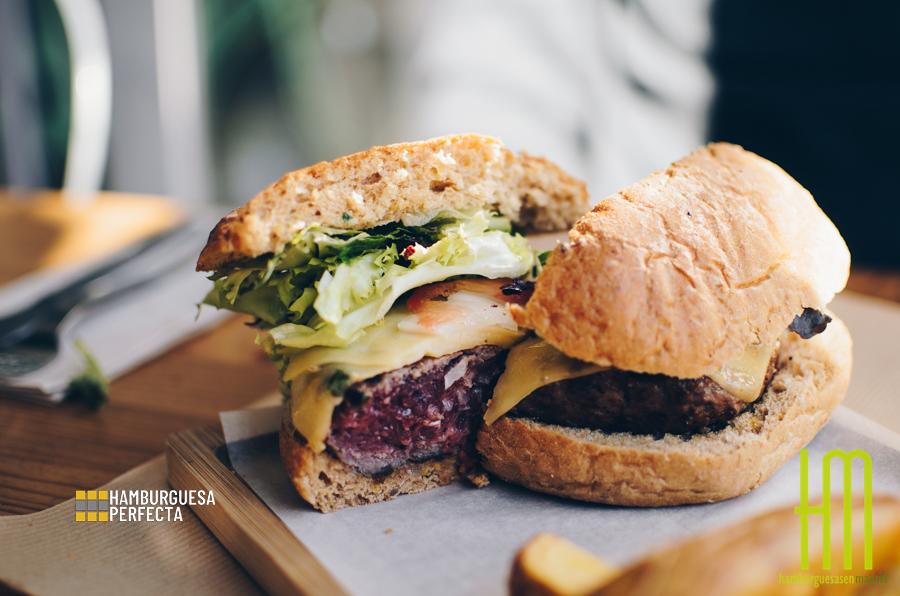 Detalle Corte Burger Menta y Cilantro
