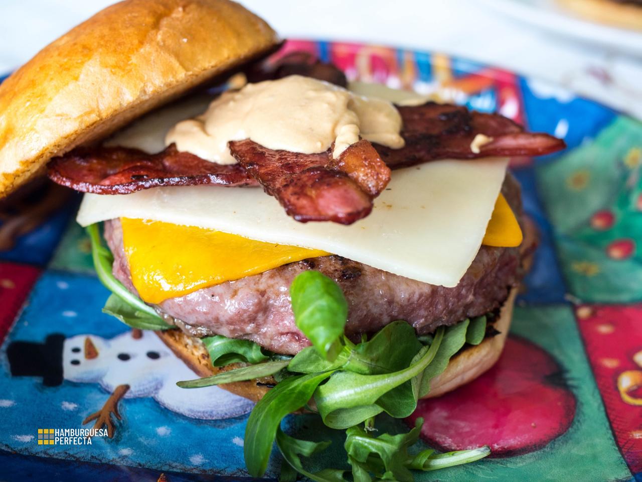 Burger Receta Navidad 2