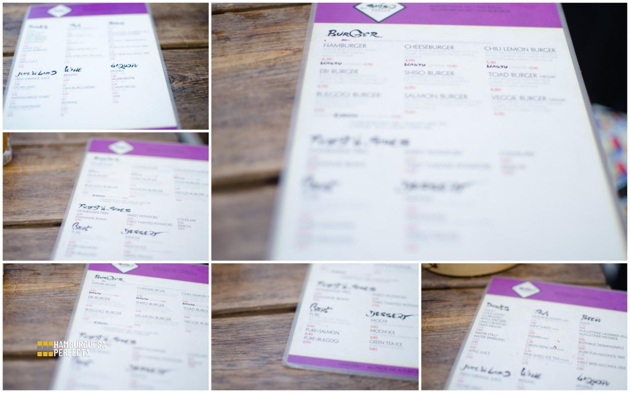 Collage Carta Shisho Burger