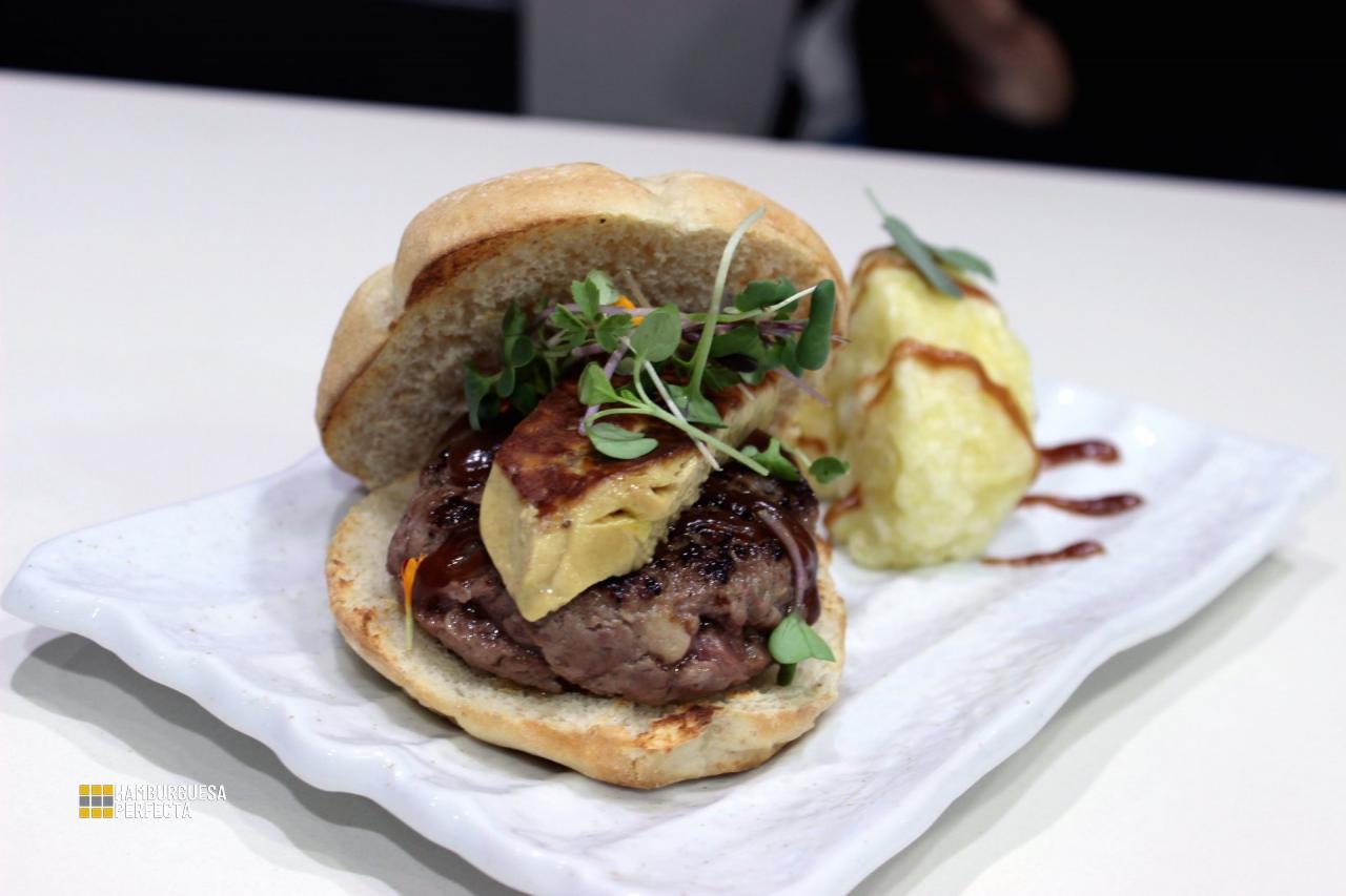 Hamburguesa de Pato y Foie