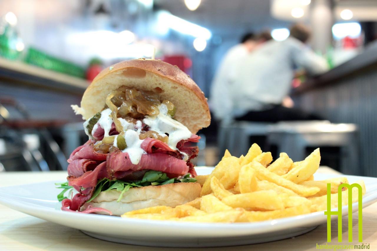 Hamburguesa Pastrami FoodTruck