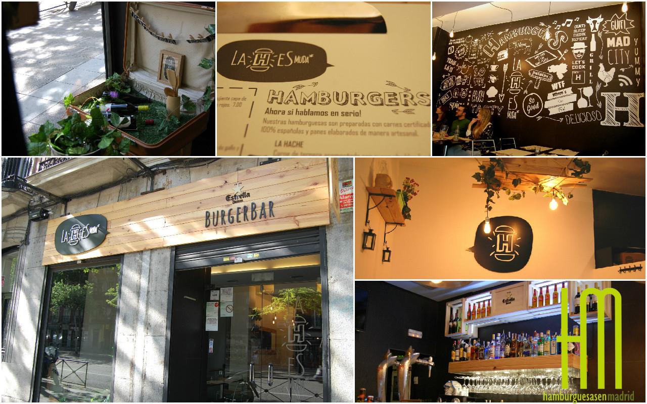 Collage Local La H es Muda