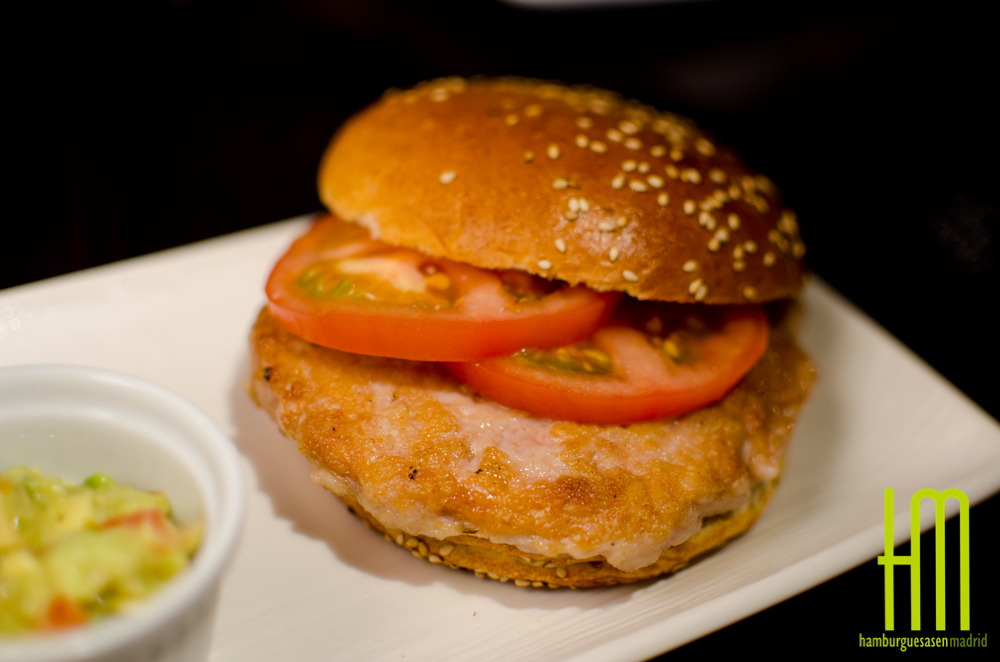 Hamburguesa de Pollo Garbel