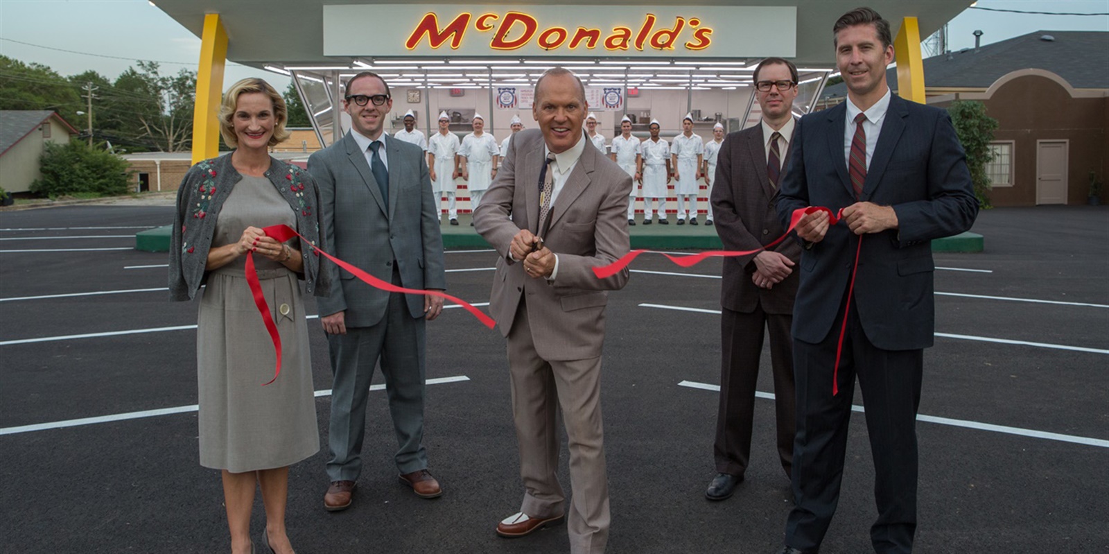 Inaugurando Mc Donalds