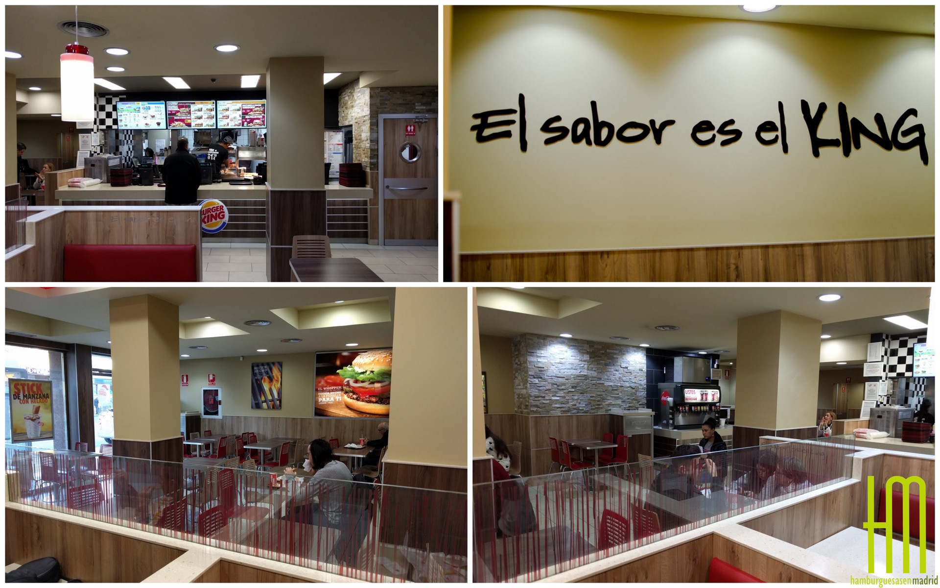 Collage Local Burger King