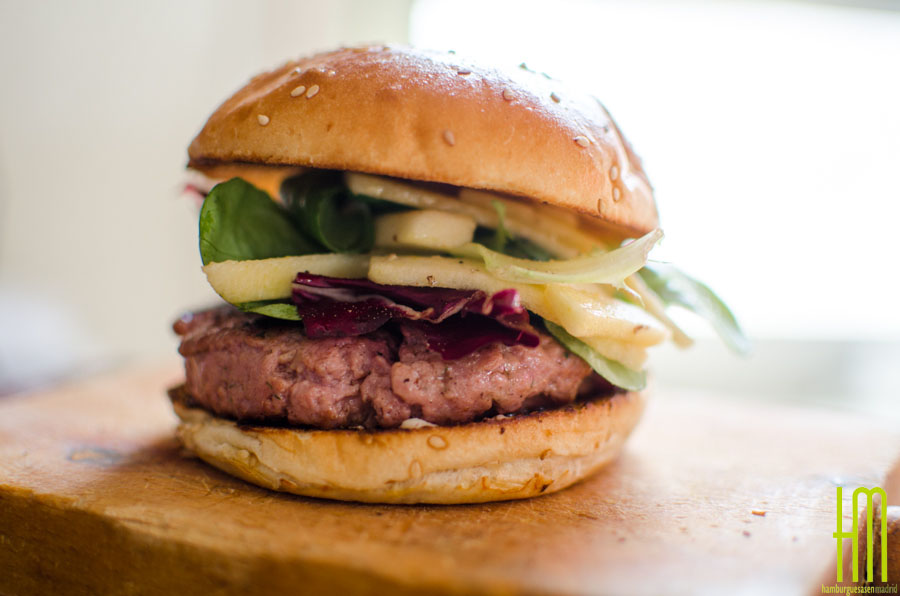 Hamburguesa caramelizada