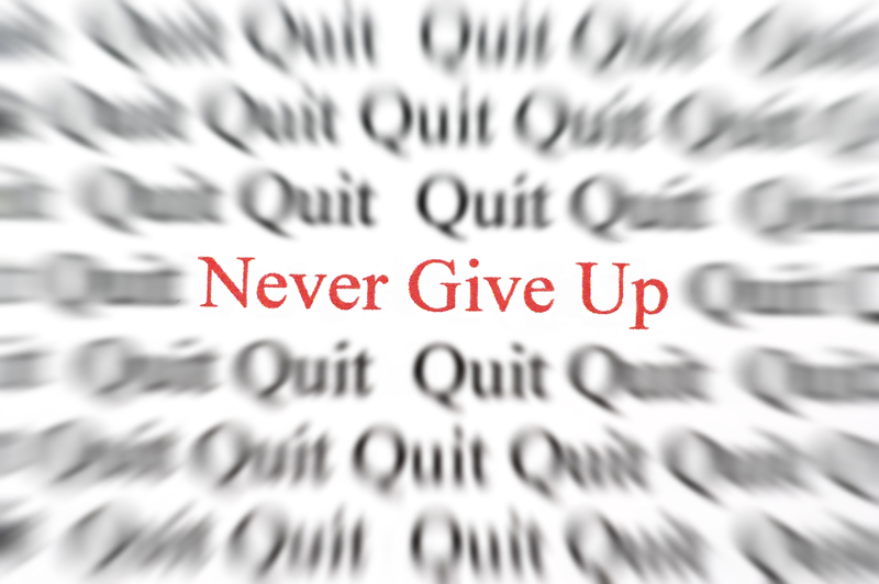 Never Give Up