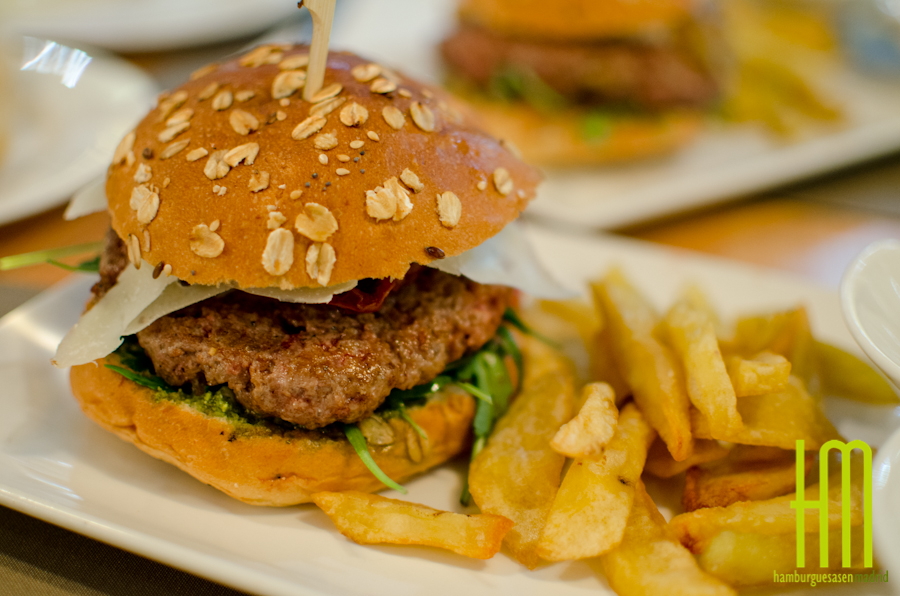 Hamburguesa Parmesana Punto Basico