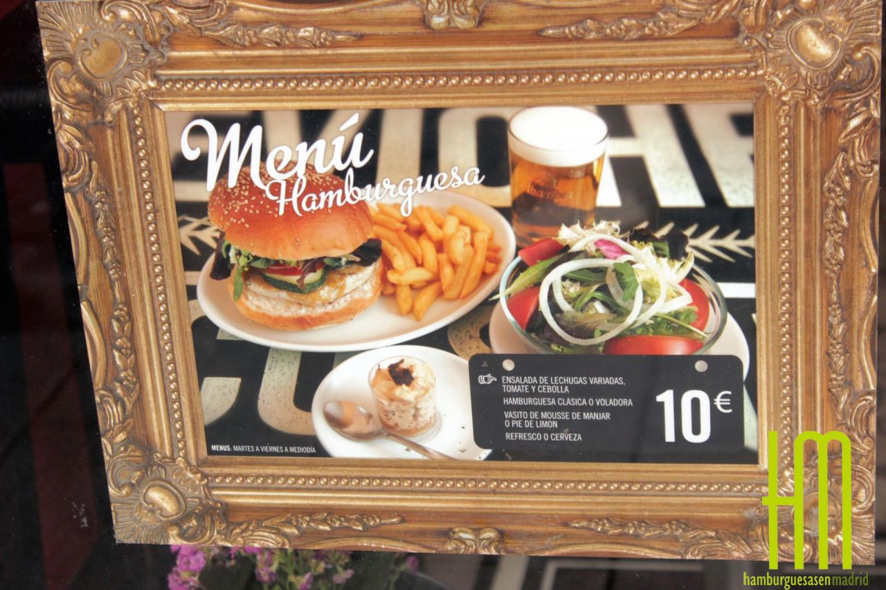 Menú san wich