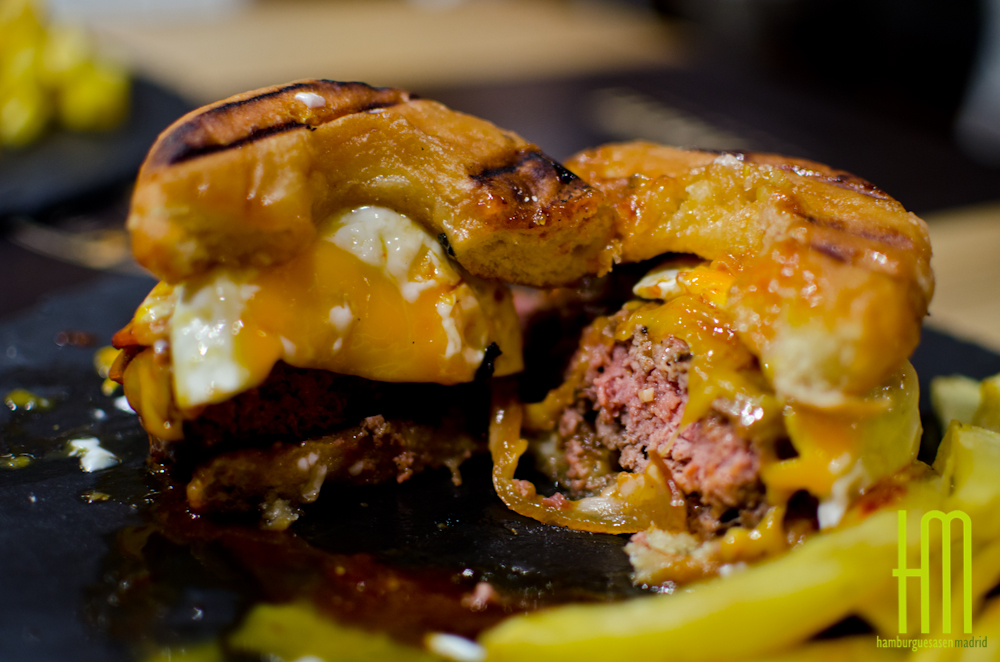 Detalle Corte Donut Burger Sublime
