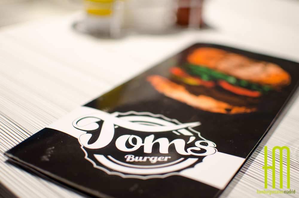 Portada Carta Tom's Burger