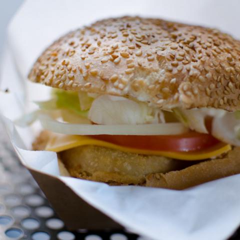 Hamburguesa de Pollo Street Gramabar