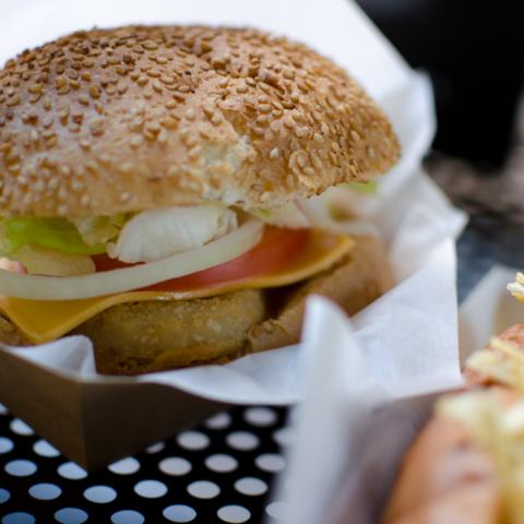 Hamburguesa de Pollo Street Gramabar
