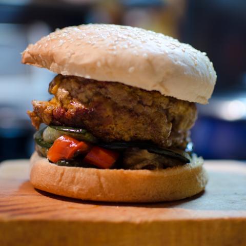 Hamburguesa Chorizo