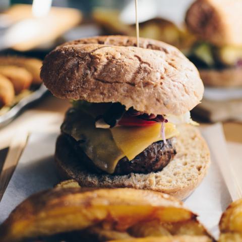 Burger Menta y Cilantro