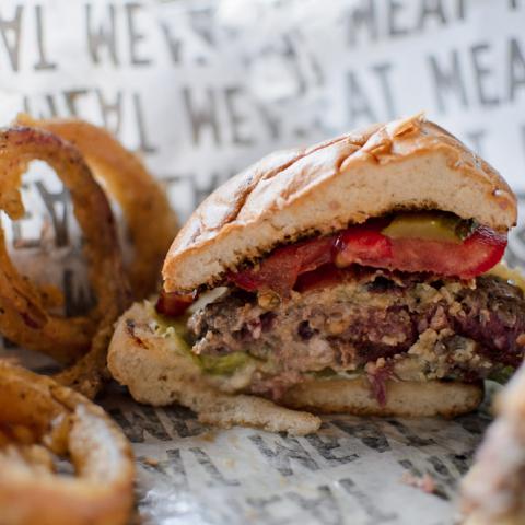 Detalle Corte Burger Meat