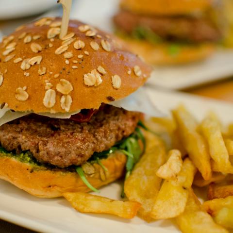 Hamburguesa Parmesana Punto Basico