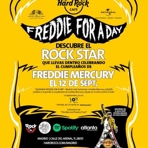 Cartel Freddie For a Day 2015