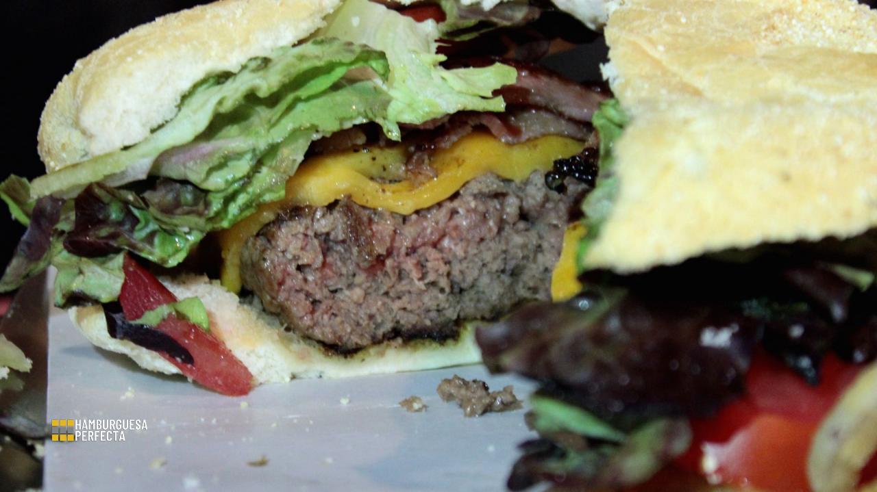 Detalle Corte Hamburguesa Matute