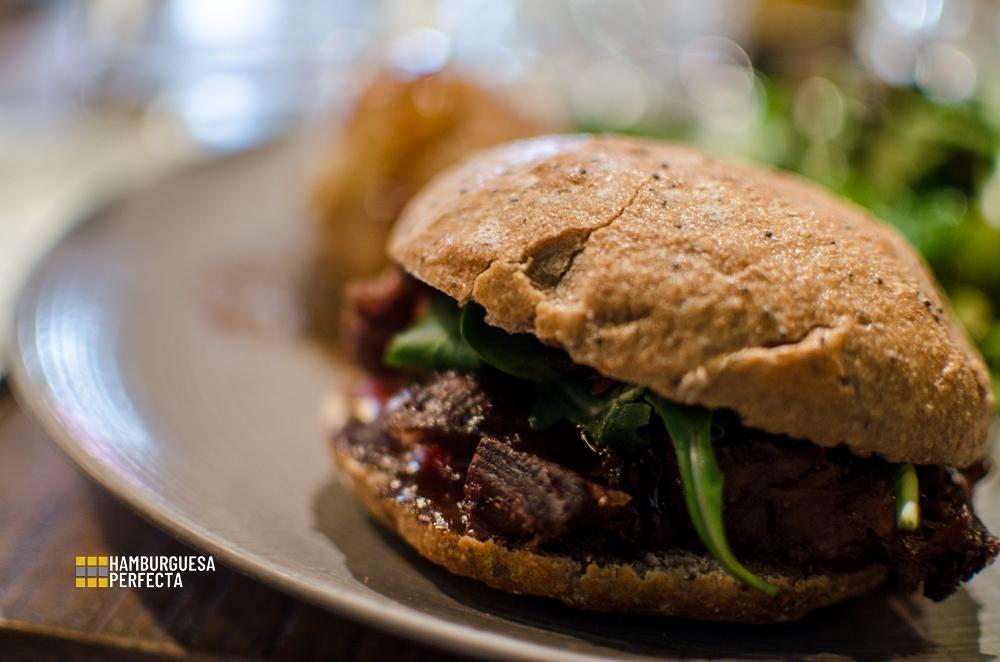 Burger de Rabo de Toro Bumpgreen