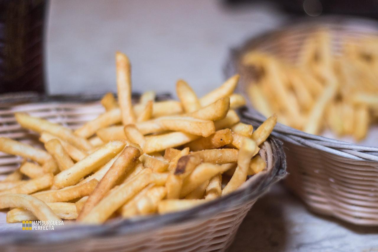 Papas Fritas Hamborgara Bullan