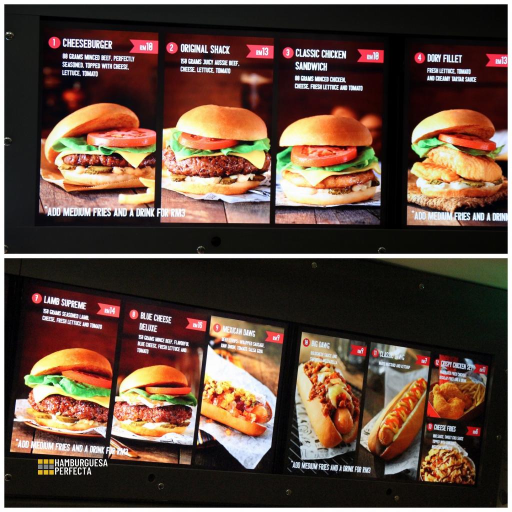 Menu Fuel Shack