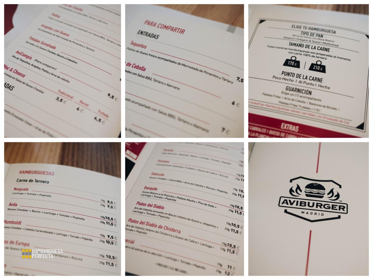 Collage Carta Aviburger