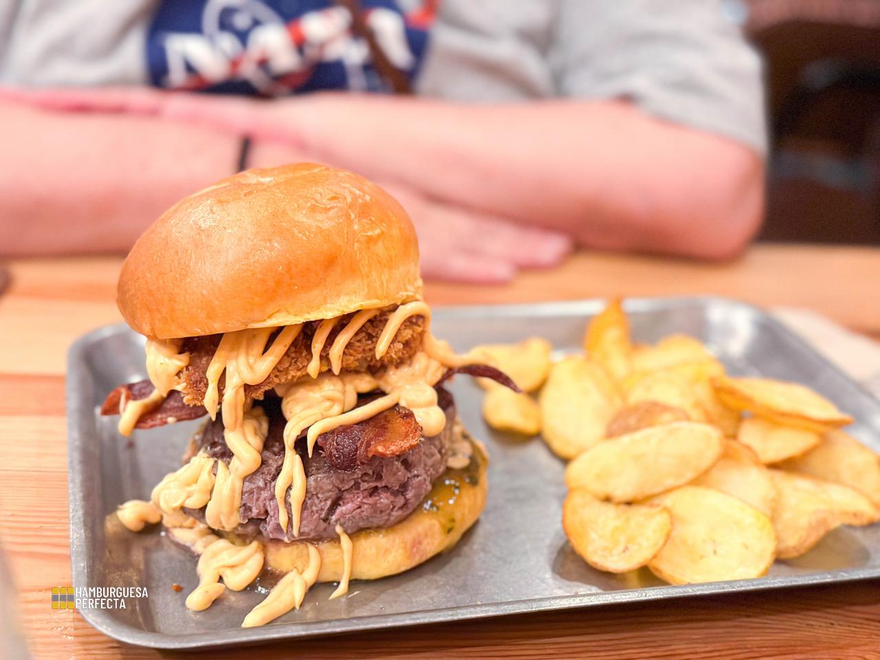 Hamburguesa New Wisconsin Rancho de Santa África