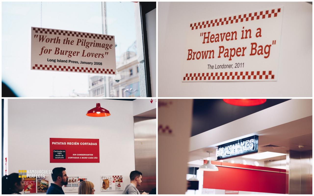 Collage Frases Five Guys
