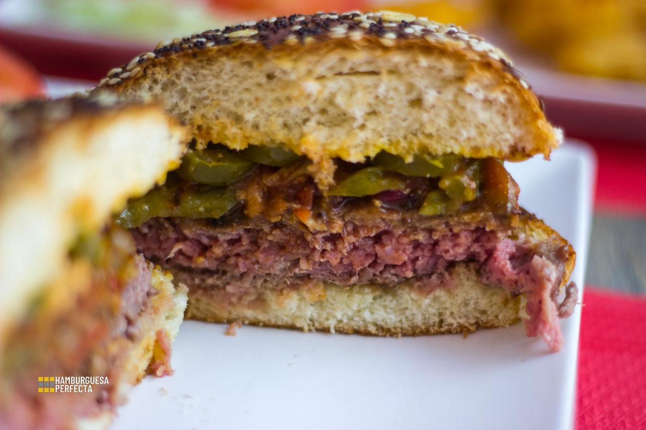 Detalle Corte Burger Grill Stop