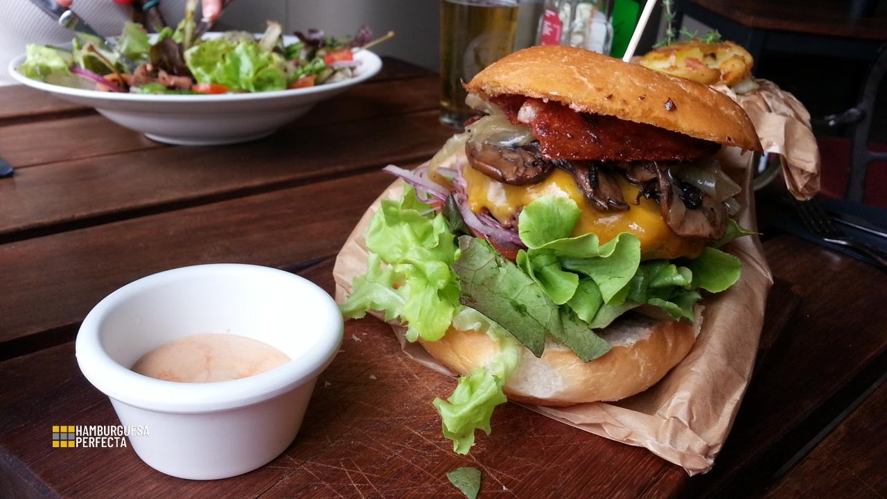 tabla hamburguesa funghi