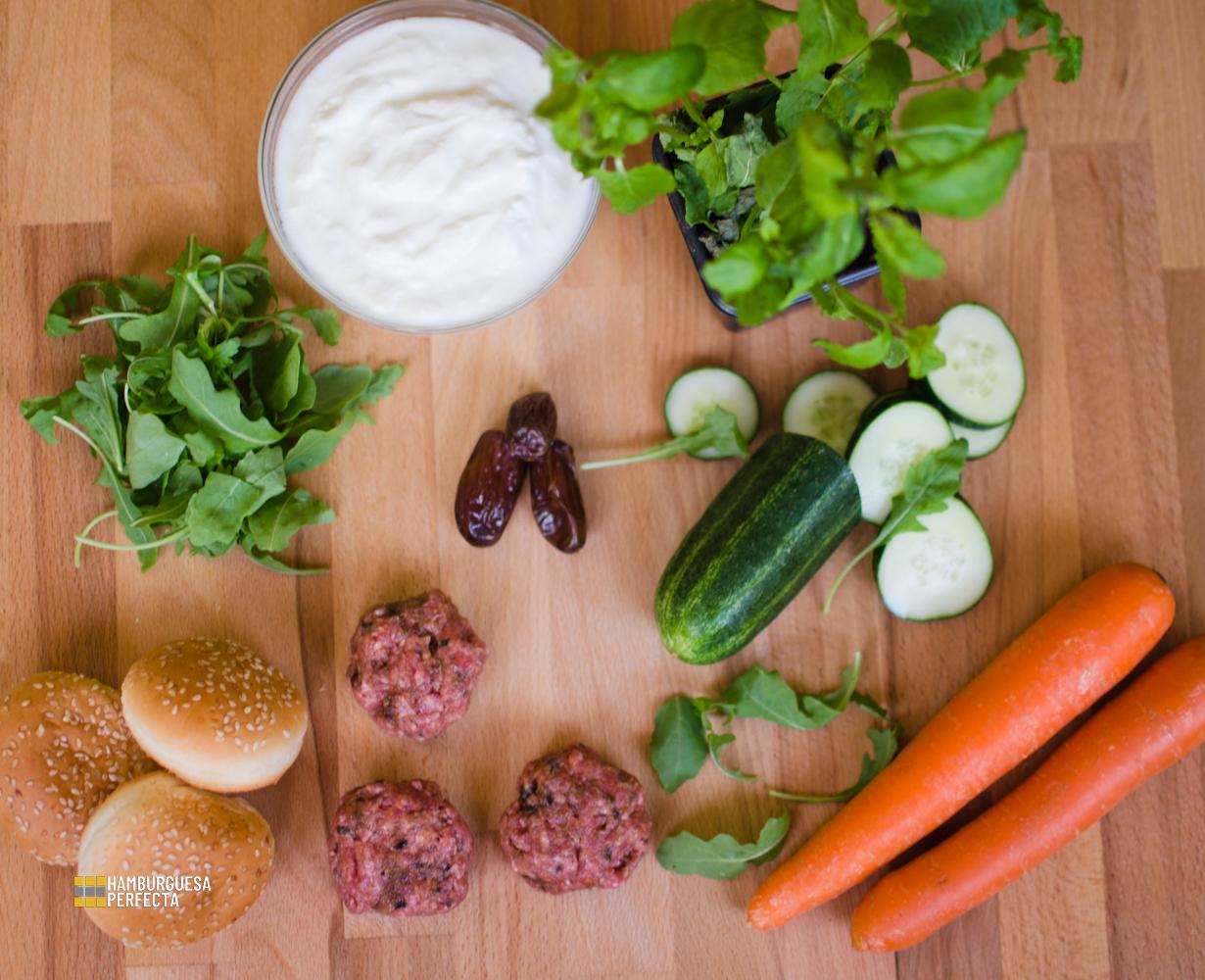 Ingredientes Burger Moruna