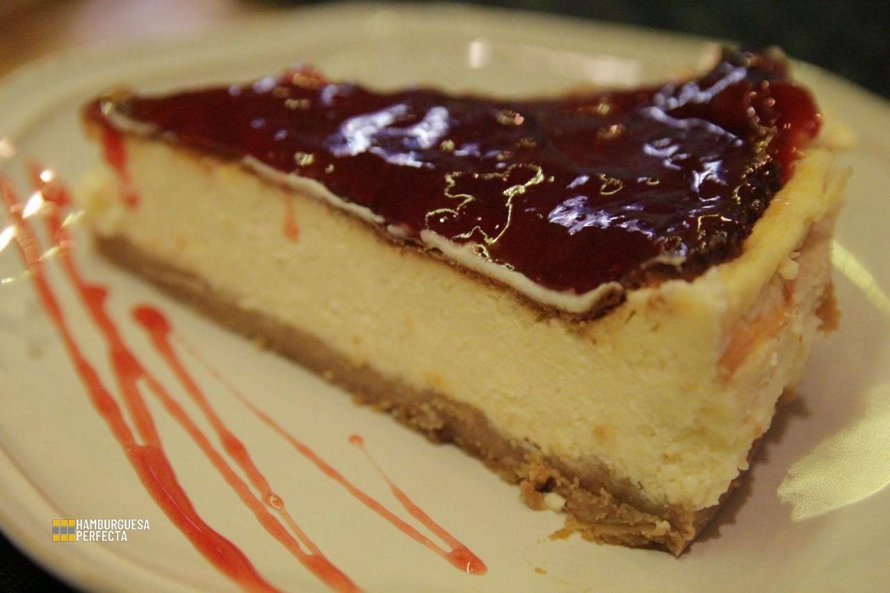 Tarta de queso Elcano