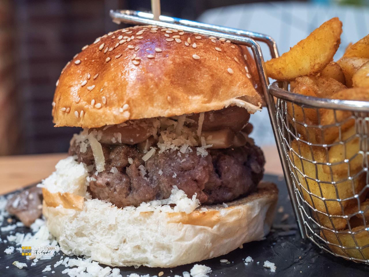 Hamburguesa Setas Kika
