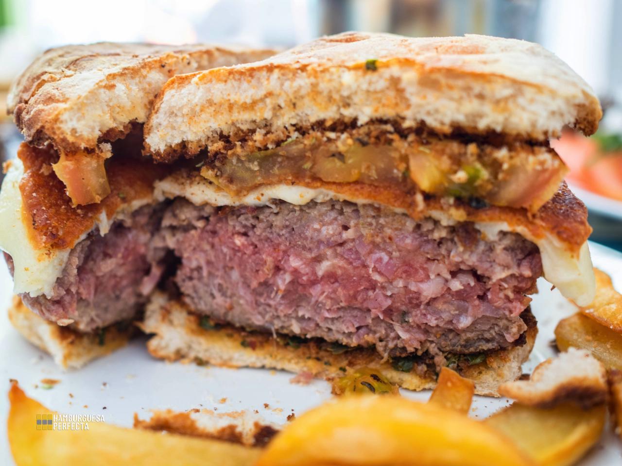Detalle Corte Burger La Pera Limonera