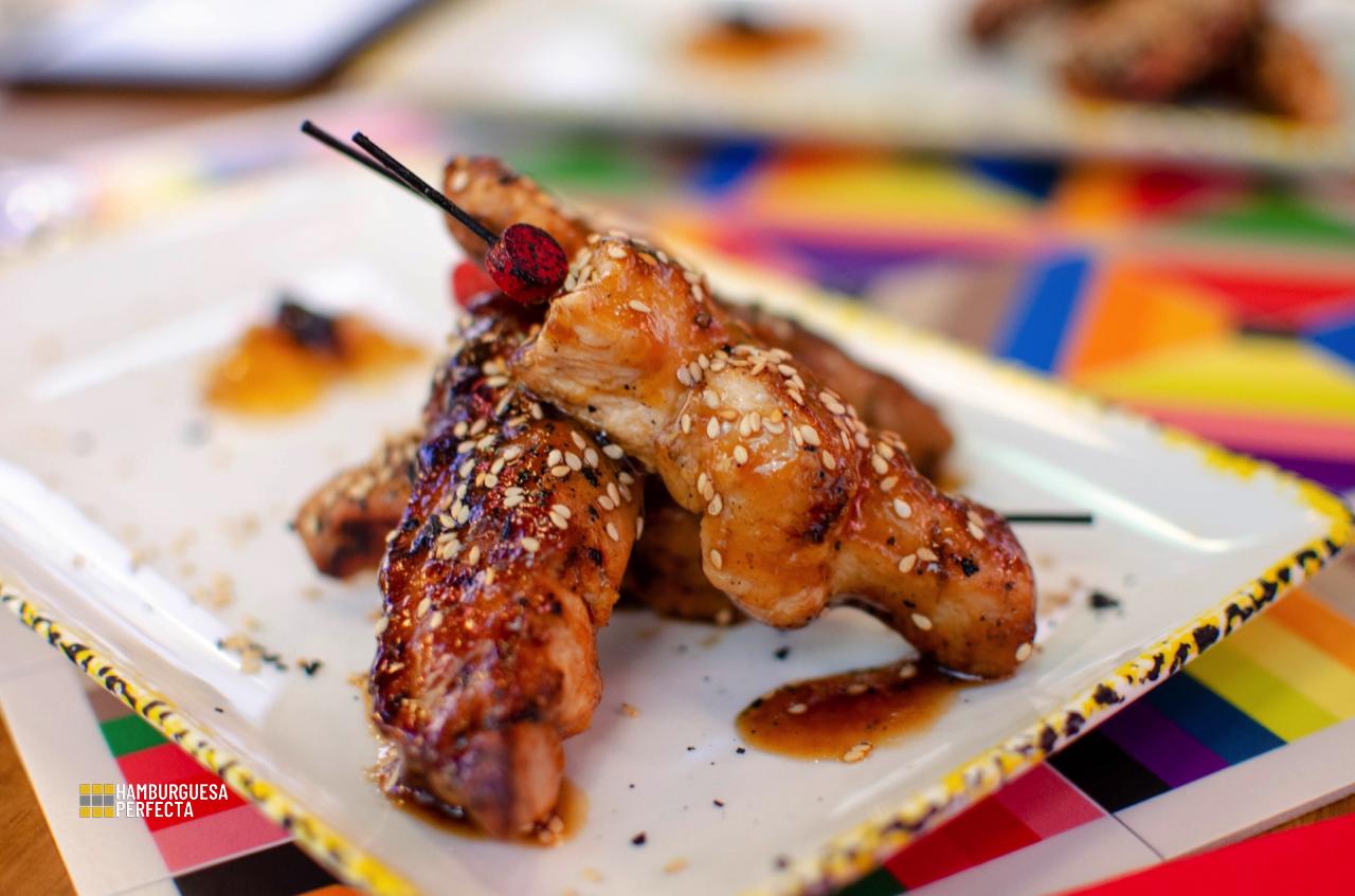 Brochetas La tinta