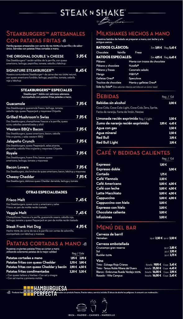 Manú Steak 'n' Shake Madrid