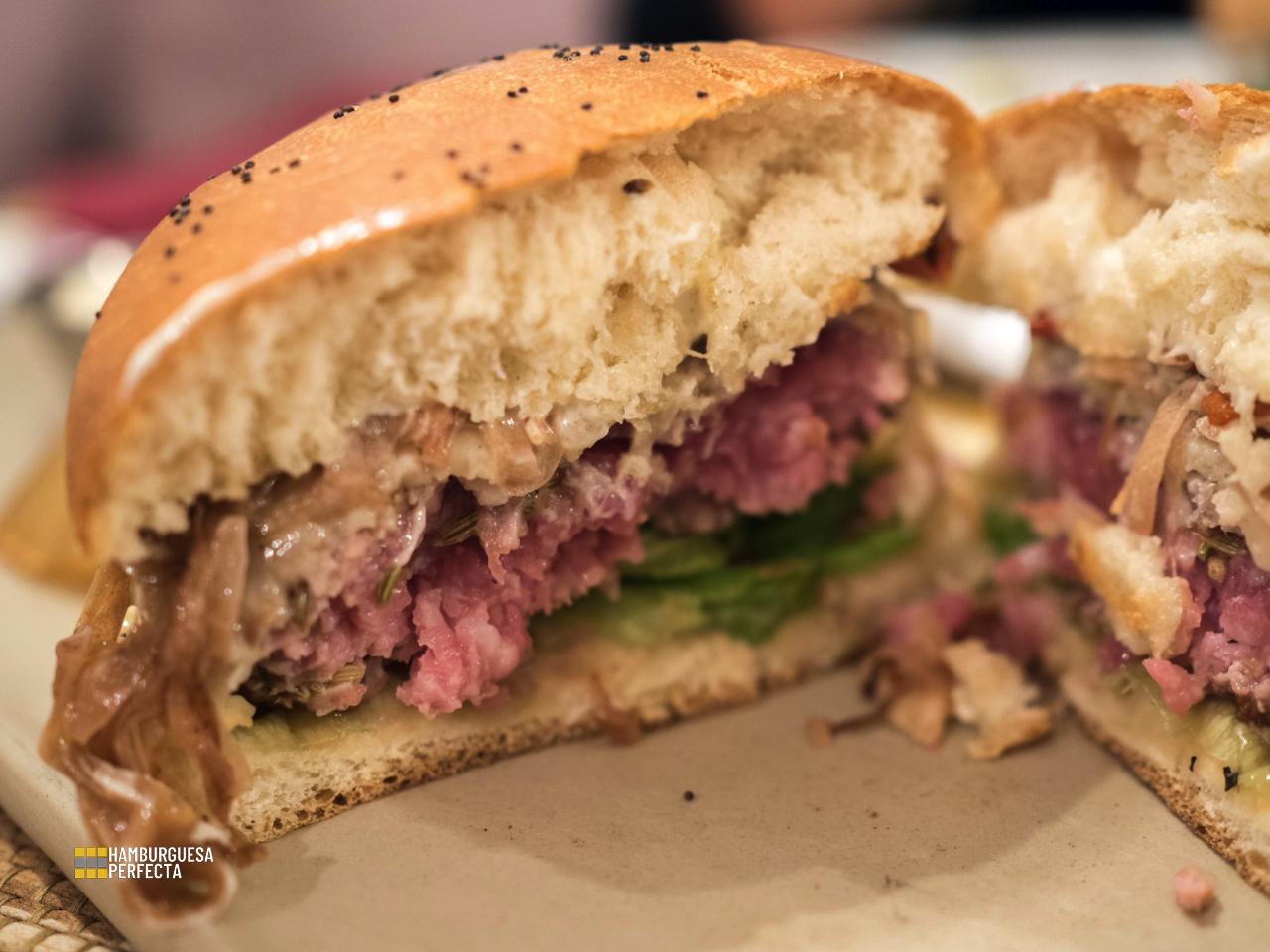 Detalle Corte Burger Porcineria