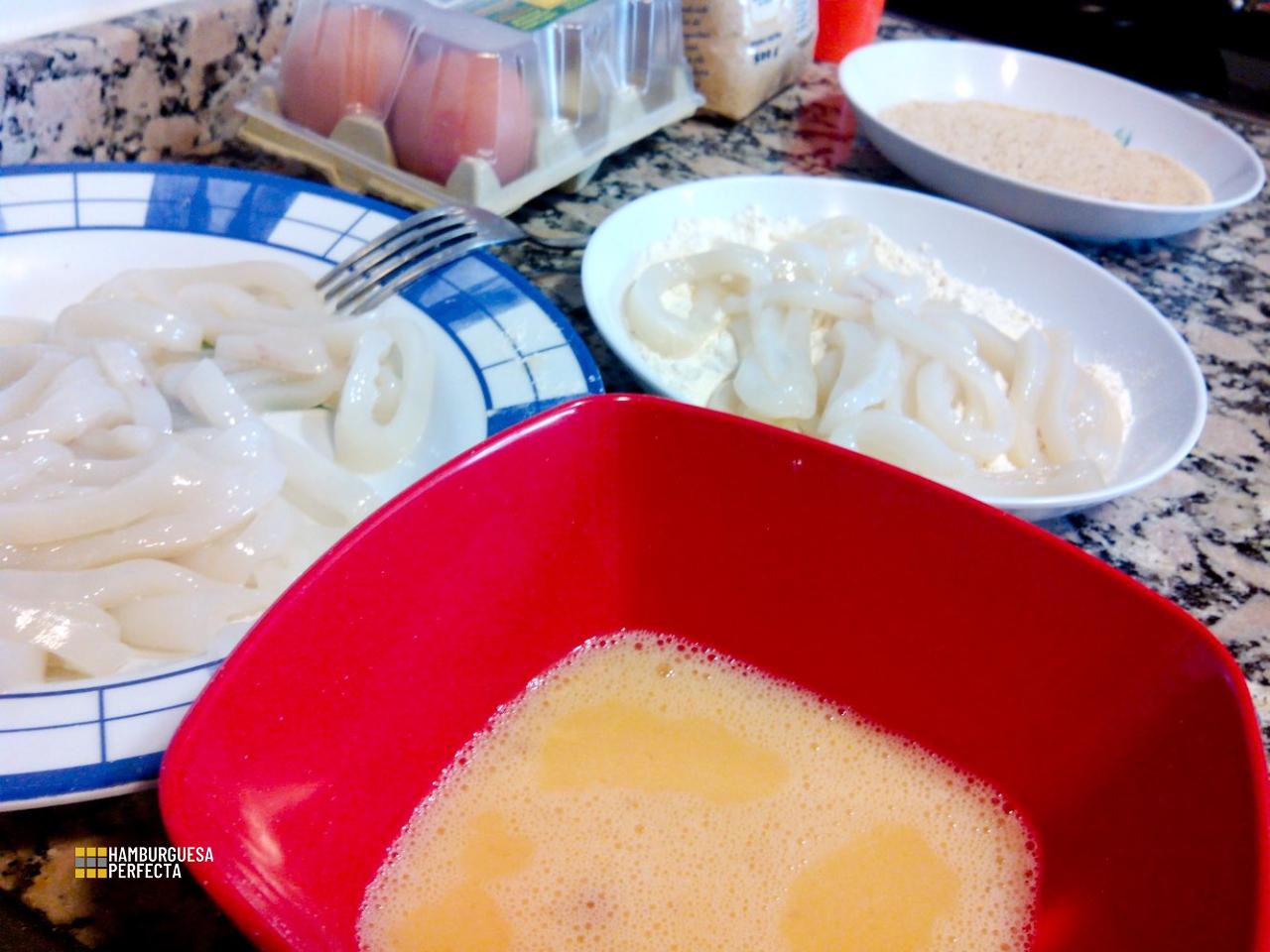 Ingredientes calamares