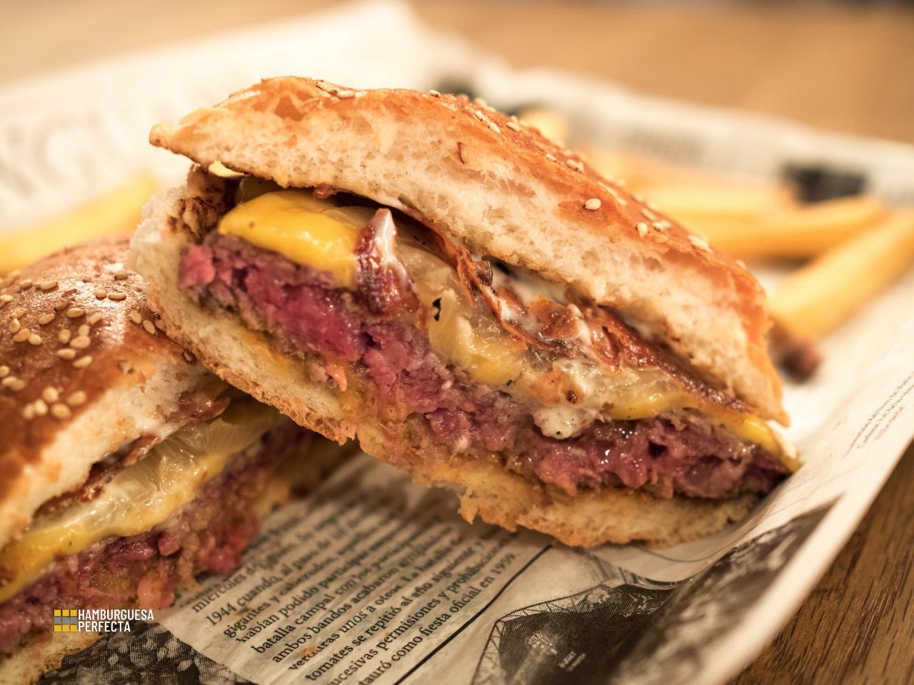Detalle Corte Burger Santo Pecado
